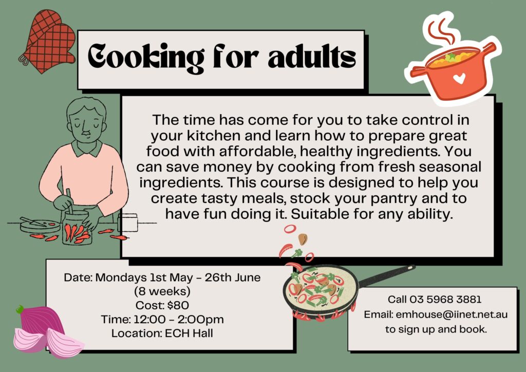 Cooking For Adults