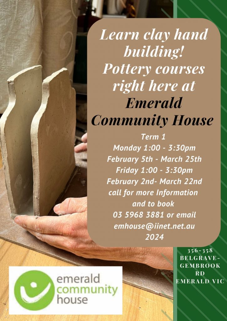 Fired Arts Courses: Hand-building Ceramics/Pottery